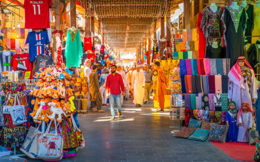 The Old Souk in Bur Dubai