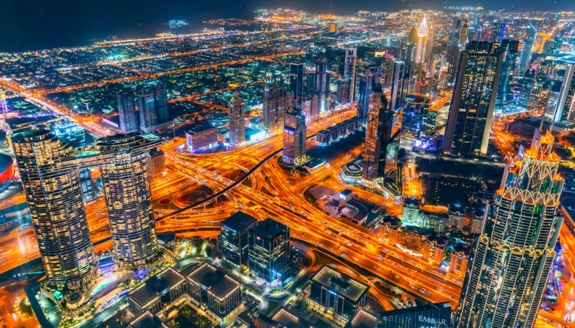 View from the Burj Khalifa